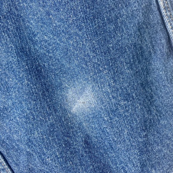 Shepler's Western Wear Denim Jacket Vest Large - Picture 8 of 9